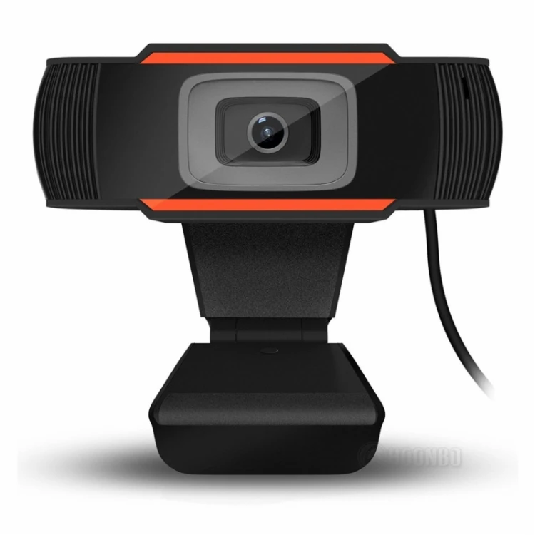 
FHD 1080P 110-Degree Wide View Angle Built-in Microphone Computer Webcam Live Broadcast Streaming Web Camera 