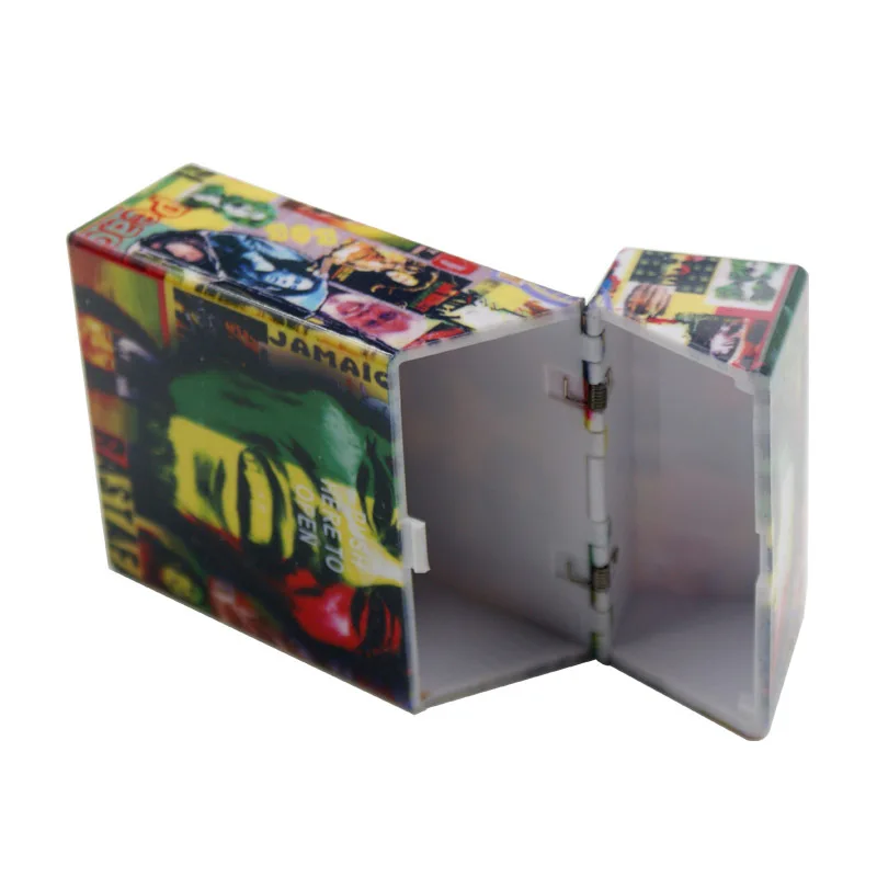 Gunter High Quality Plastic Cigarette Case Smoking Accessories Portable Customer Logo Cigarette Box