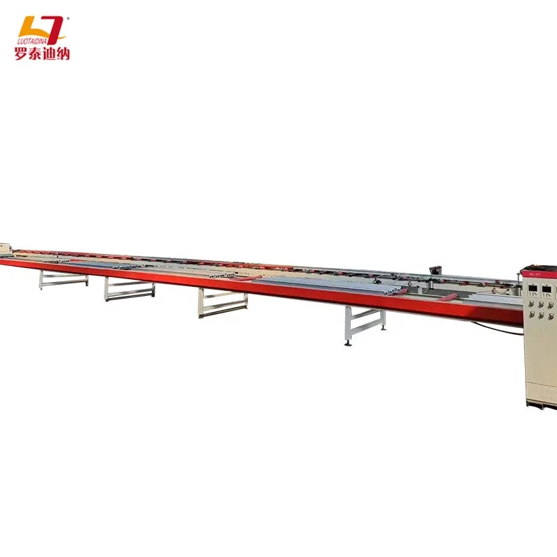 Fully automatic gypsum cornice line equipment.Plaster ceiling cornice making machine.