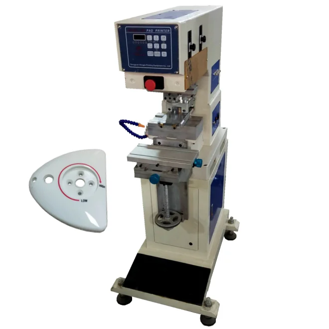 Semi-automatic Pneumatic 1color baseball golfball pad printing machine manufacture