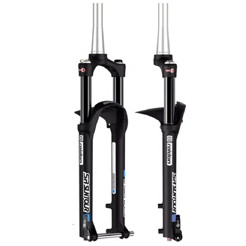 2021 hot models sr suntour RAIDON 27.5 29er BOOST 110x15mm barrel axle dh alloy mountain fat bike air suspension front fork