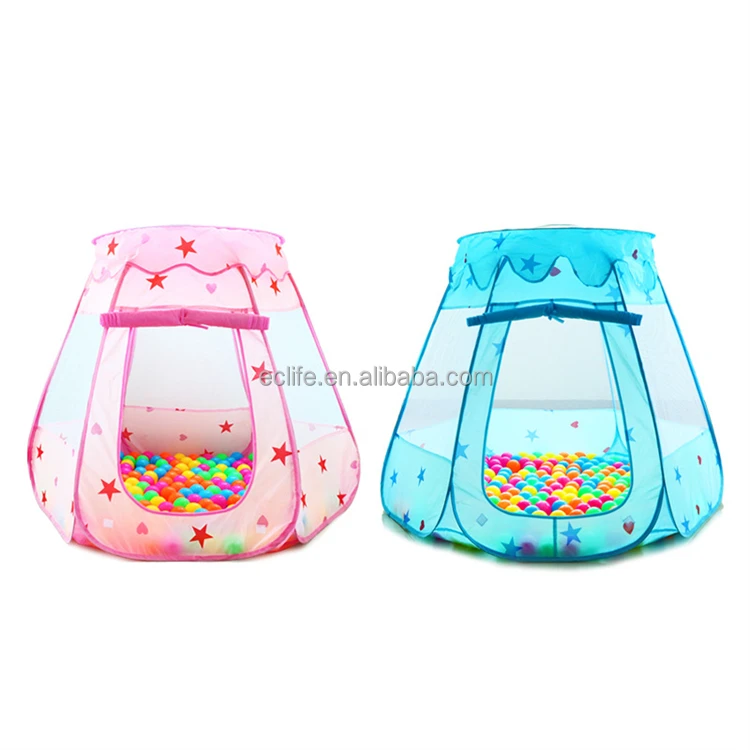 Girl Easy Pop Up Foldable Tent Kids Castle Play Tent for Children Indoor and Outdoor Games