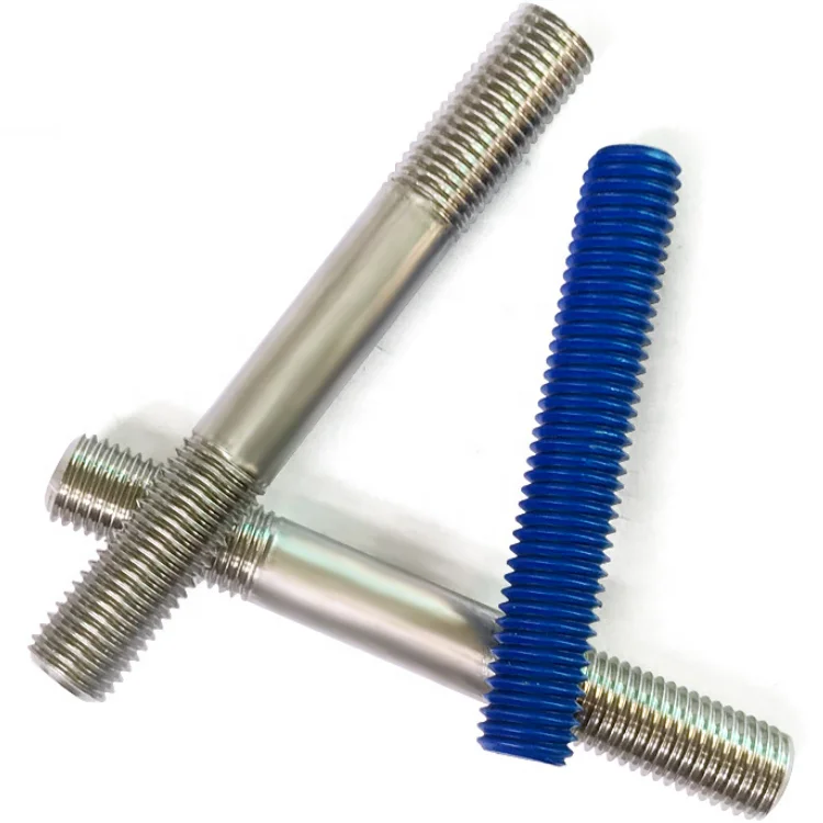 
Manufacture customize 304 stainless steel high strength stud bolts mechanical spare parts 