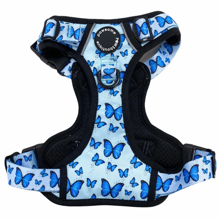 Factory supplier custom logo Reflective Adjustable tough trails Dog harness Vest Soft Padded Mesh No Pull Pet big dog harness
