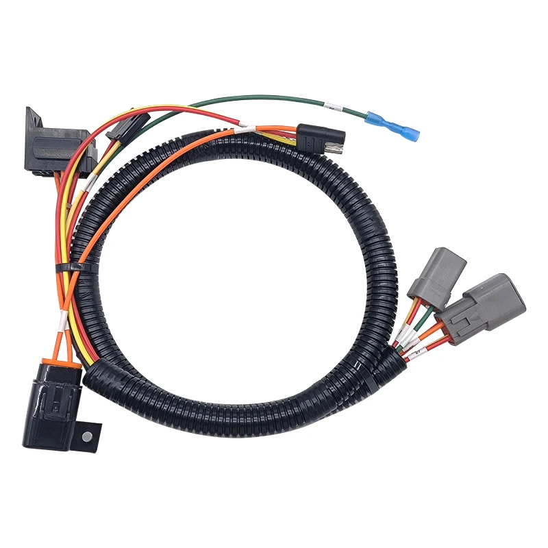 Automotive wiring harness DT Series 2 4 5 6 8  pin Waterproof Male Female Deutsch SAE Bullet Connector car wire harness