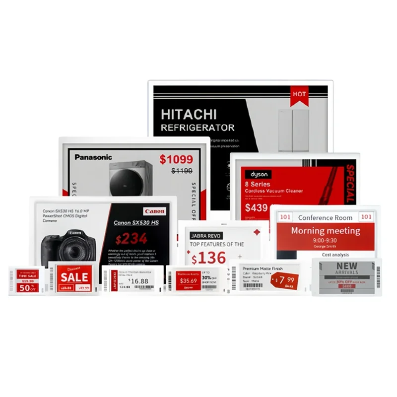 Highlight high quality NEW Retail Store ESL Electronic Label Price ESL BLE System Electronic Shelf Label