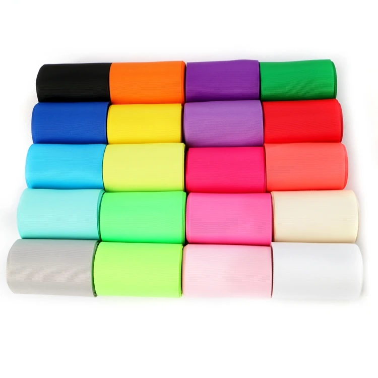 100yards/set 75mm Solid Plain Color Grosgrain Ribbon Set For Crafting HairBows Sewing Parties Weddings Decor Wrapping 49212