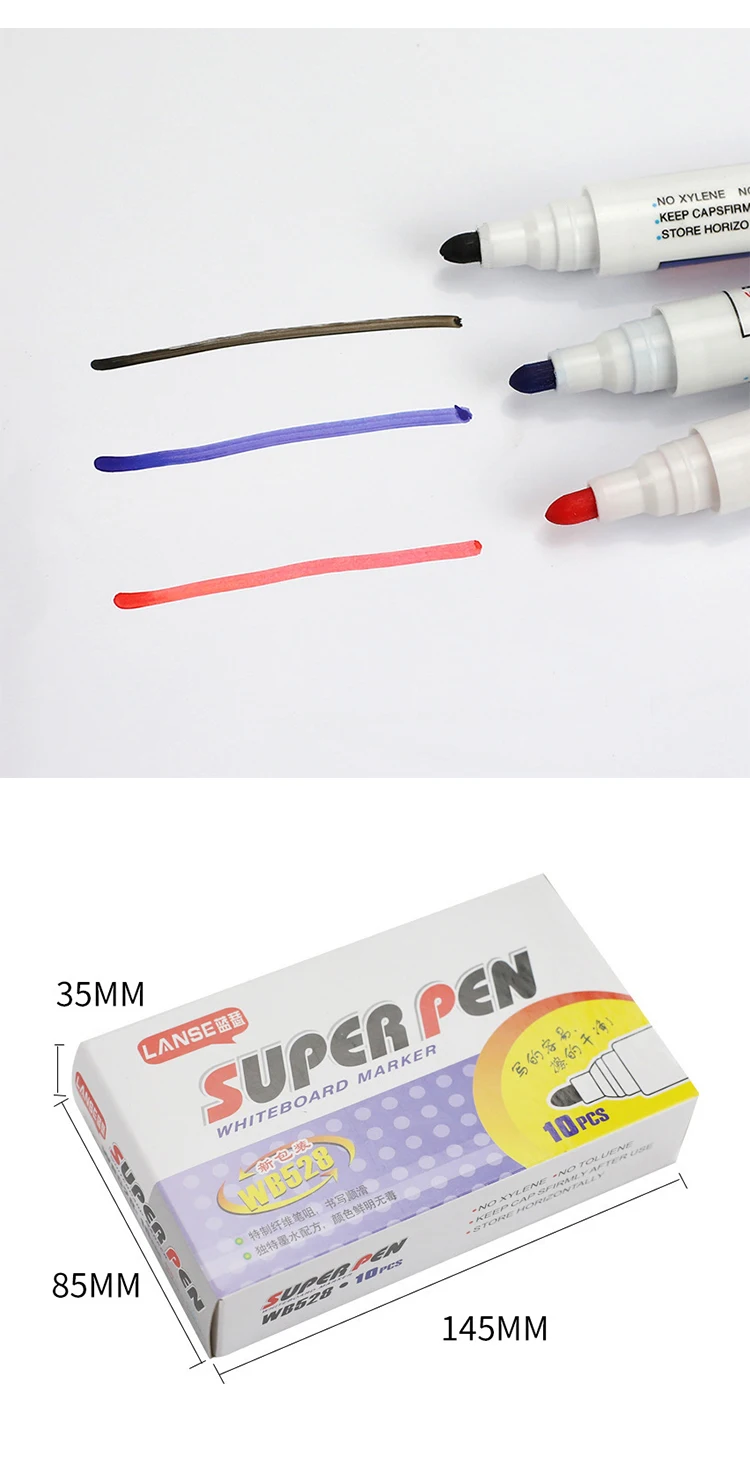 High quality  logo custom best magnetic ink 500ml whiteboard marker pen set