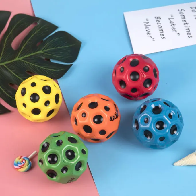 
flashing PU Sponge bouncy customized promotion light up balls 