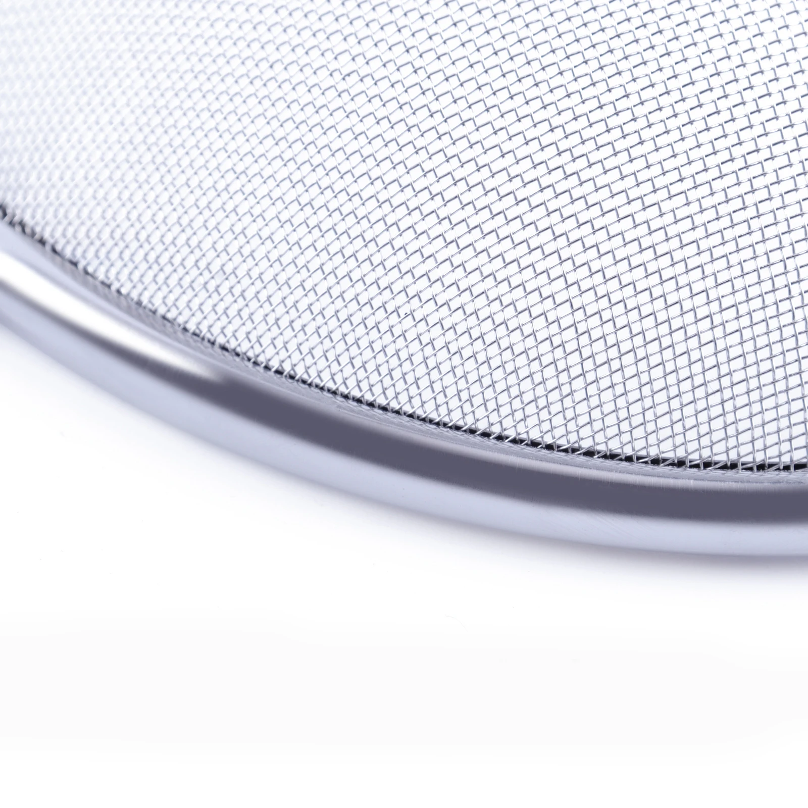 Fine Mesh Strainer Set of 5 Stainless Steel Sieve with long handle Used for Tea Flour Pasta, Rice Food Kitchen Oil