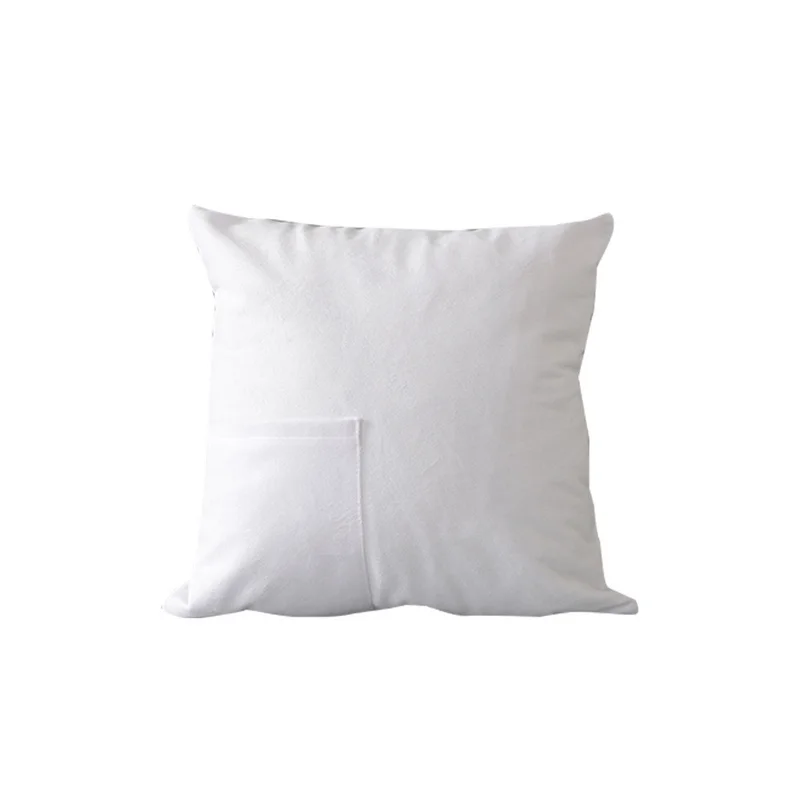 8' Inches Custom Printed Pillow Covers Soft Plush Tooth Fairy Pillow Sublimation Blank With Side Pocket cushion cover
