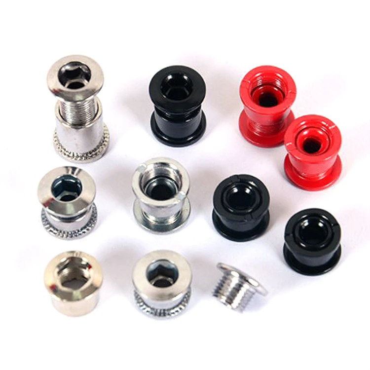 crankset screw Bicycle Chain Ring Wheel Bolt Road MTB Bicycle Disc Screws for Crankset Bolt Single Disc Crank Nut