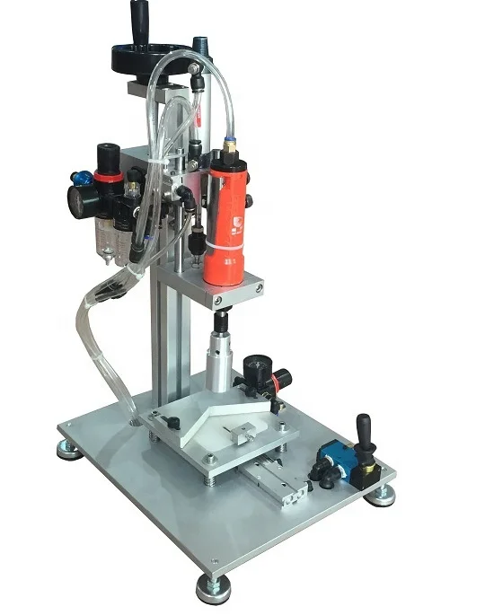 Semi automatic explosion-proof manual pneumatic bottle capper