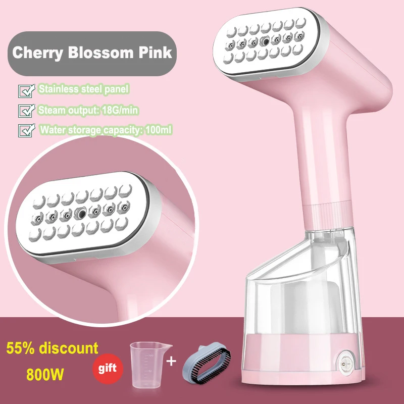 Steam Hanging Ironing Machine Handheld Portable Garment Steamer 800W Small Vertical Steam Iron Travel Household Clothes Steamer