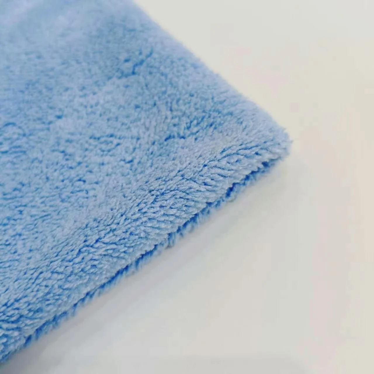 Wholesale soft cheap 15% T 85% Nishiki  Terry cloth (light blue) 230gsm Length 35cm * width 34cm tricot fabric