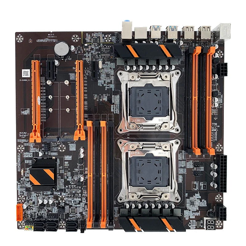 Best server computer Motherboard Intel cpu ddr4 LGA 2011v3 placa madre x99 dual xeon Motherboard