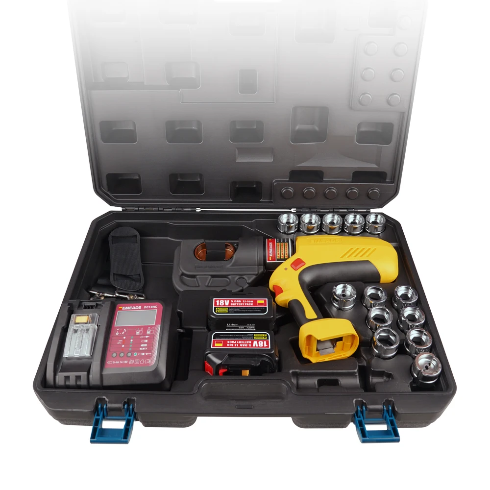 EBS-400 85C 1220H 400mm2 12T Crimping Cutting Punching Battery Operated Electric Hydraulic Crimping tool  Hydraulic Cutter