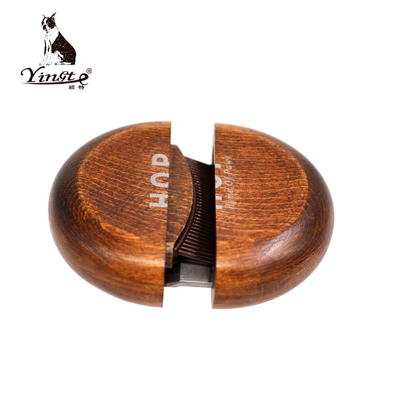 
Factory Wholesale High Quality Shell Shape Double-Duty Pet Cat Dog Hair Flea Grooming Comb With Deshedding Tool 