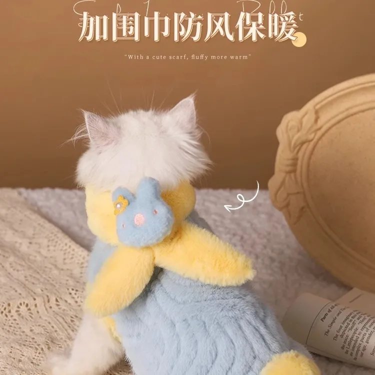 Cat clothes Autumn Winter warm Devon kitten vest Winter coat layer cute winter cat pet