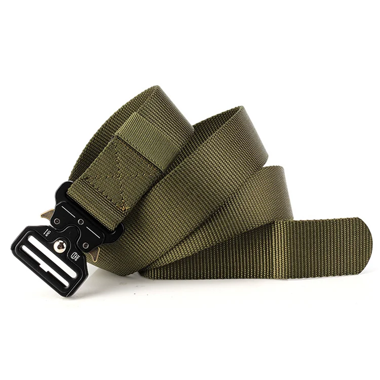 Cordura Nylon Combat Tactical Belt Strong and Durable Waist Tactical Belt