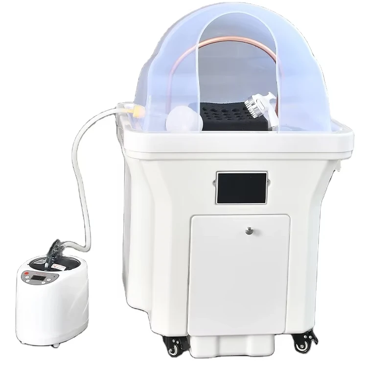 Portable mobile hairdressing wash shampoo sink hair basin Hair salon furniture head spa equipment Massage portable shampoo basin