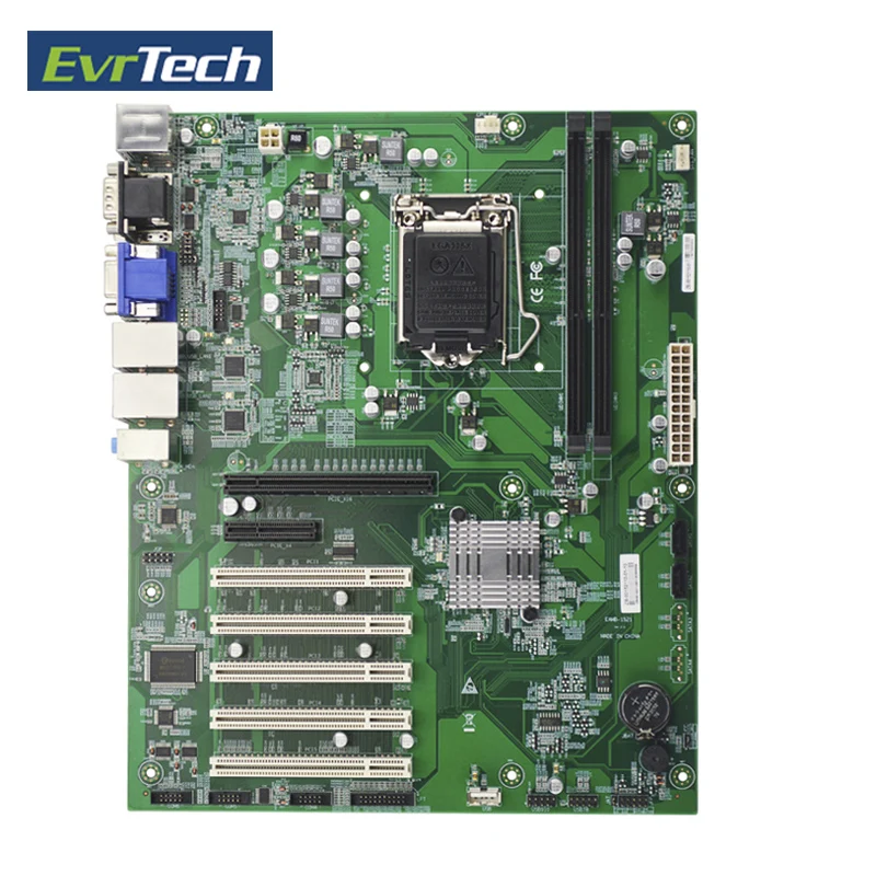 Недорогая Встроенная Материнская плата atx lga 1155 с чипсетом B75, поддержка 5 * PCI и 6 * COM