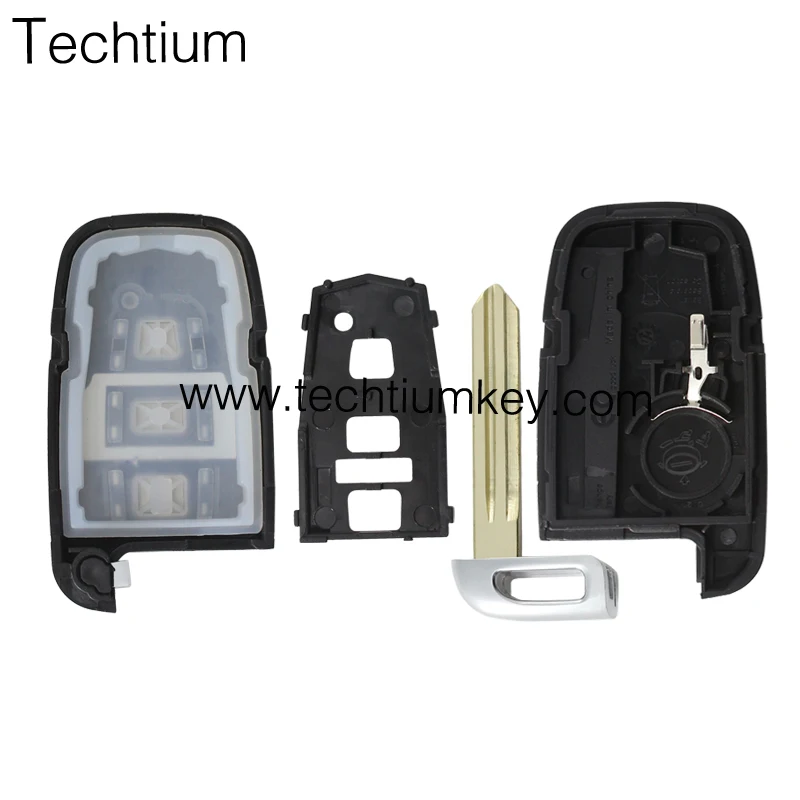 3 button Smart Key Remote Control key Fob for kia cerato key with Right Blade