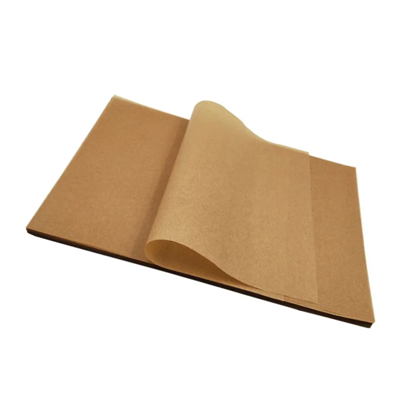 12x16 Inches Non-Stick Precut Baking Parchment Paper Sheet Unbleached Greaseproof Silicone Paper Cookie Bread Bakery Paper Liner