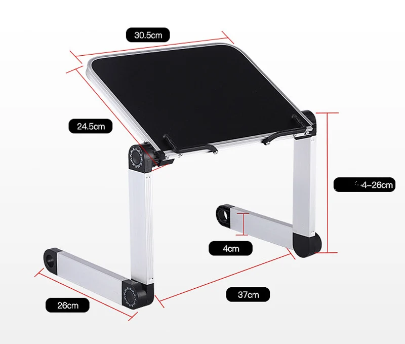 Newest Private Tooling Portable Notebook Bracket Height Adjustable Laptop Stand Aluminum Alloy Folding Foldable Computer Desk