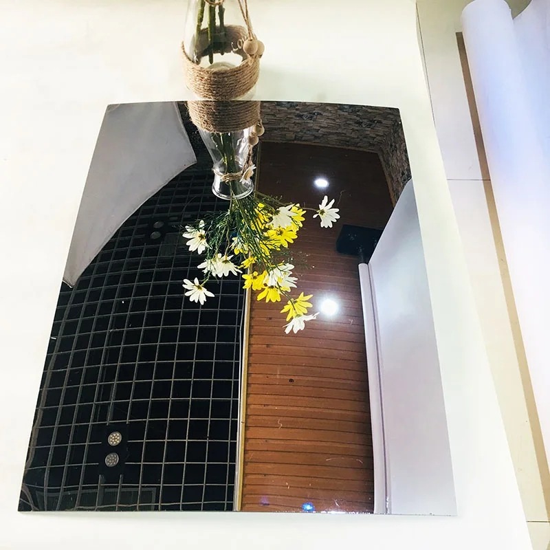 Хромированное выпуклое зеркальное стекло