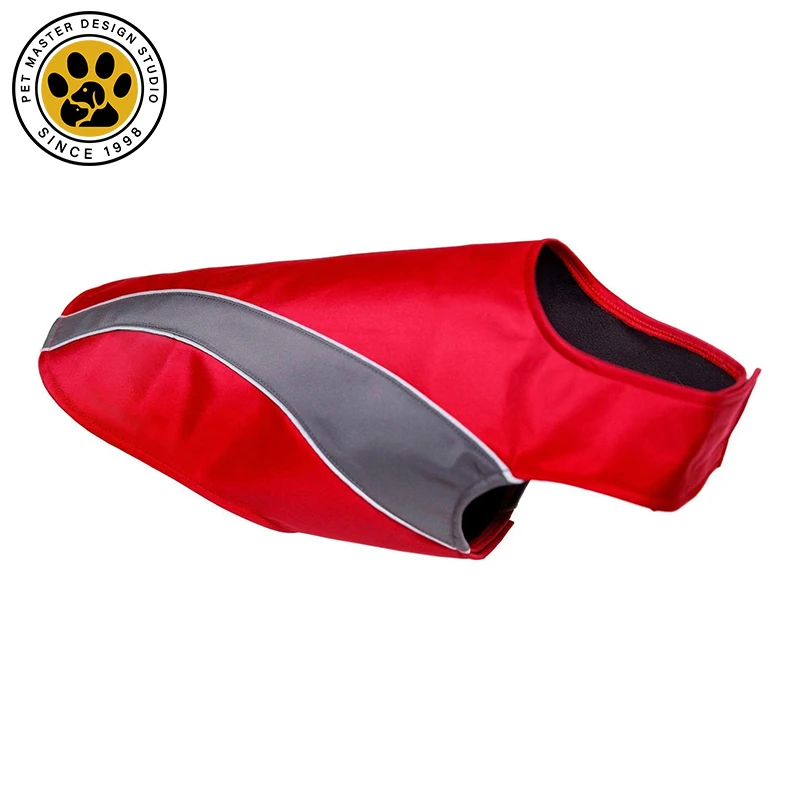 SinSky Customized Pet Dog Coat Neoprene Insulated Dog Clothes Reflective Soft-Shell Neoprene Performance Dog Coat