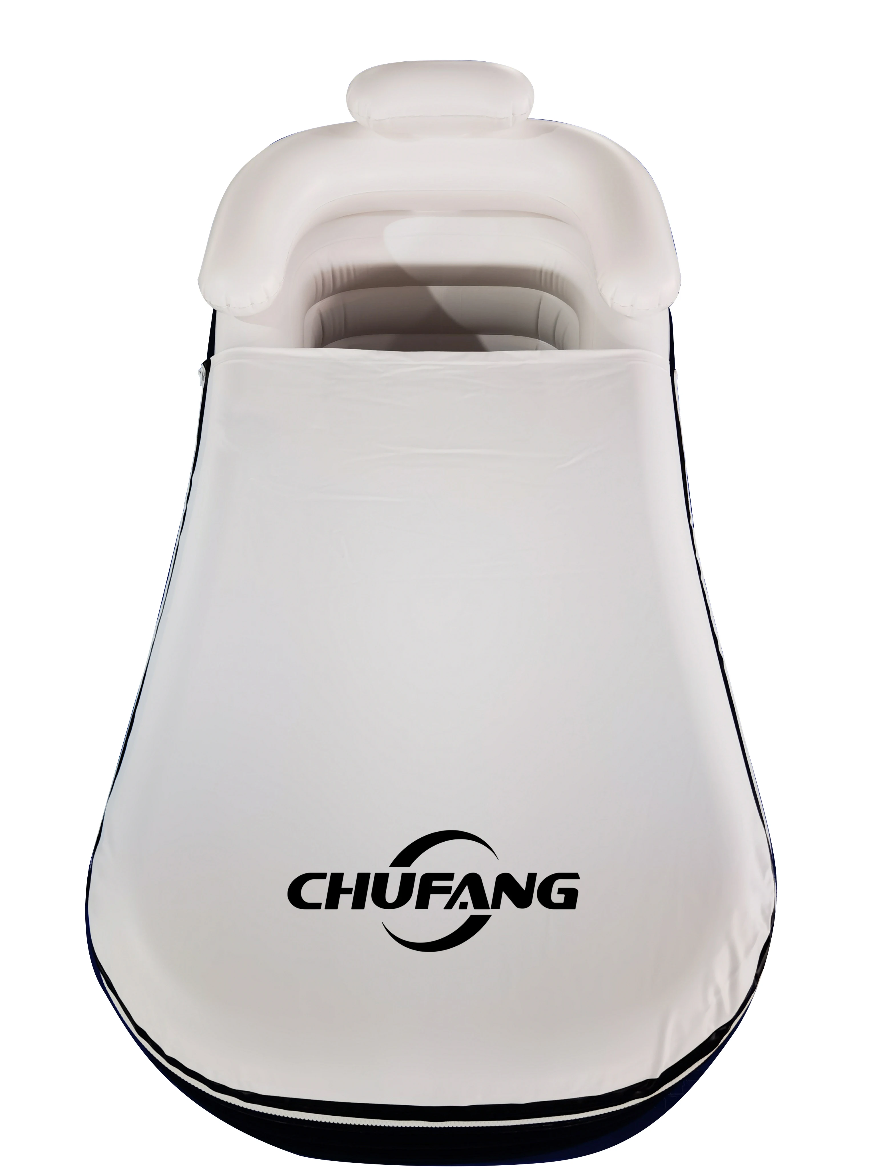 inflatable spa bathtub with electric air pump hot cold water bath therapy pvc portable bath tub