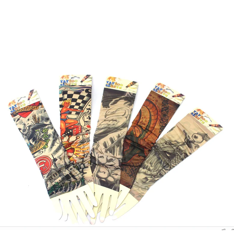 Latest Promotion Price Wholesale Fashion Outdoor Sports Custom  Tattoo Arm Sleeves