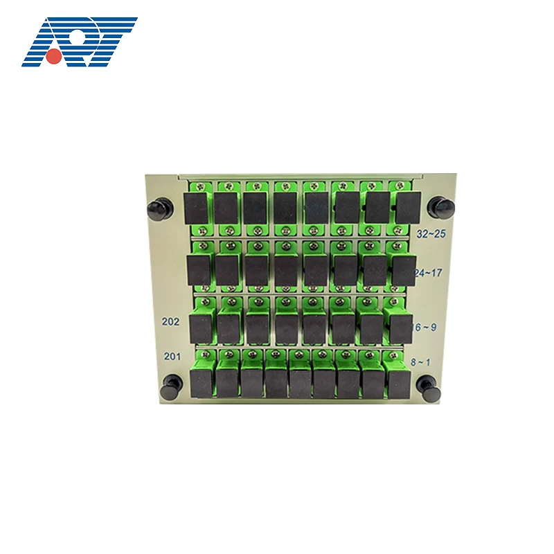 Заводская цена Вставить Тип карты 1x32 plc дизайн оптический сплиттер