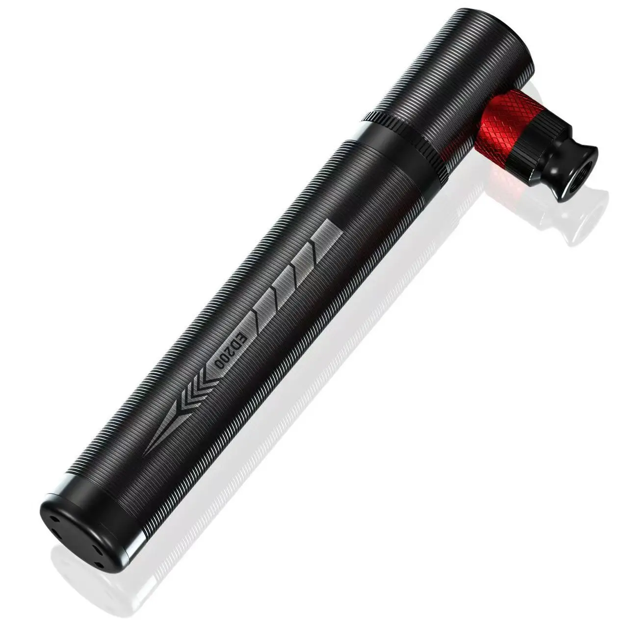 DELANHUWI Hand Pump Portable Outdoor Bicycle With Presta Schrader Valves Adapter Made From Steel Plastic for Mountain Bikes