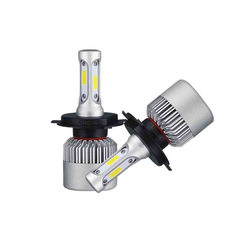 
2020 New 36w 12V 24V Mini H13 9005 9006 LED Headlight bulbs,CSP COB S2 H11 Auto H7 H4 Car Led Headlight 