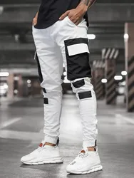 New Latest Knee Hole Distressed Retro Washing Stacked Tapered Pants Jeans Hot Selling Designer Hip Hop Mens Jeans