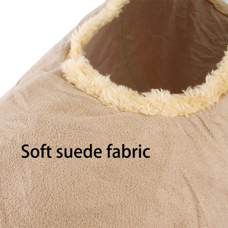 Hot Fashion Portable 2 Tunnel Cat Interactive Toy With Plush Ball Special Design Cat Tunnel Bed