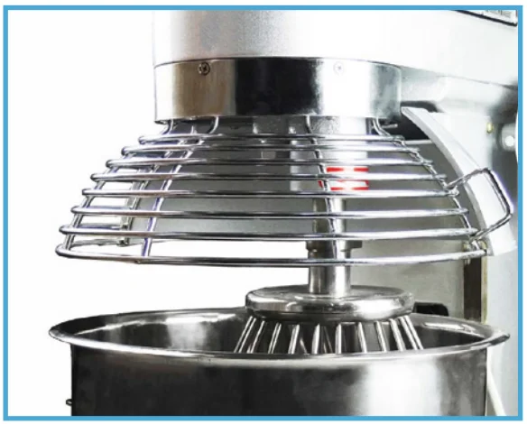 Stainless Steel Bowl Heavy Duty Electric Food Mixer 3 Speed Adjustable Baking Pizza of Choice