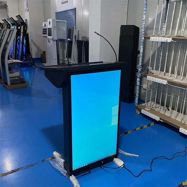 Speech Podium Digital Lectern For Speech And Conferences