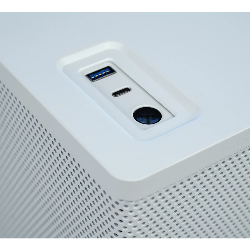 JONSBO VR3 Upright desktop chassis Support 240 280 water-cooled Simple style mini ITX computer case white