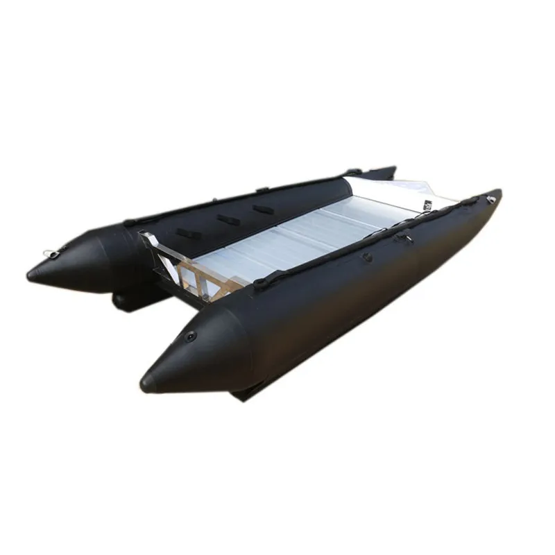 Inflatable Lightweight aluminium fishing boat catamaran sailboat