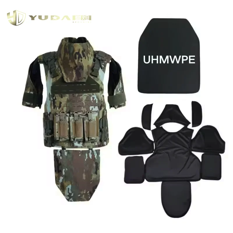Yuda Tactical Full Protective Body Vest Plate Carrier Weight Safety Vest Pe Soft Panel Tactical Vest