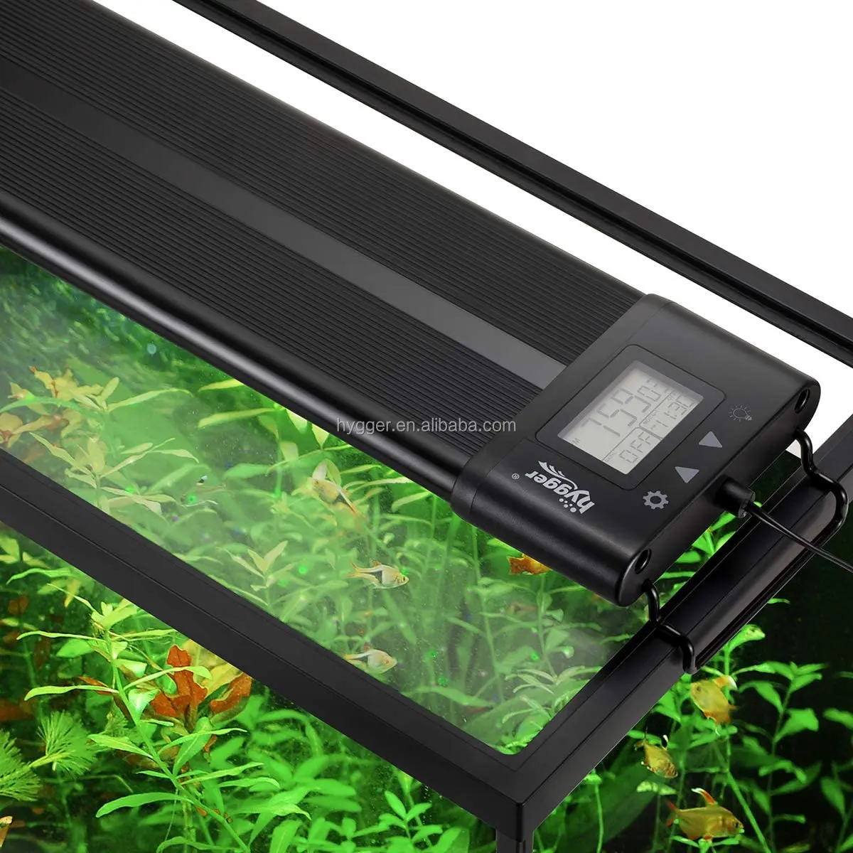External Controller Aquarium Light Sunrise & Sunset Functions Build-in Timer 7 Colors Full Spectrum Light for Freshwater Planted