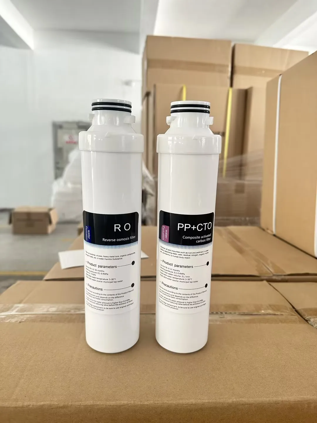 Water dispenser filtration system ro  membrane water filter element & scented shower filter and other filter elements