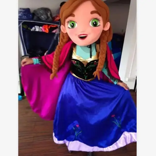  Лидер продаж 2019 костюм принцессы Эльзы из мультфильма талисмана Олафа