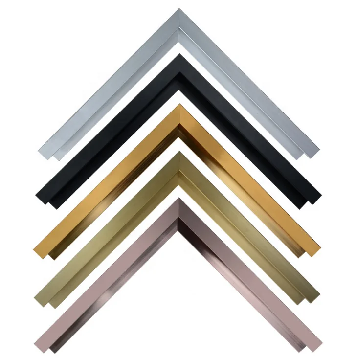 Customized Display Home Decor Aluminium Photo/picture Frame Metal Aluminum Zinc Alloy Photo Frame Box Clip Photo Frame CN;ANH