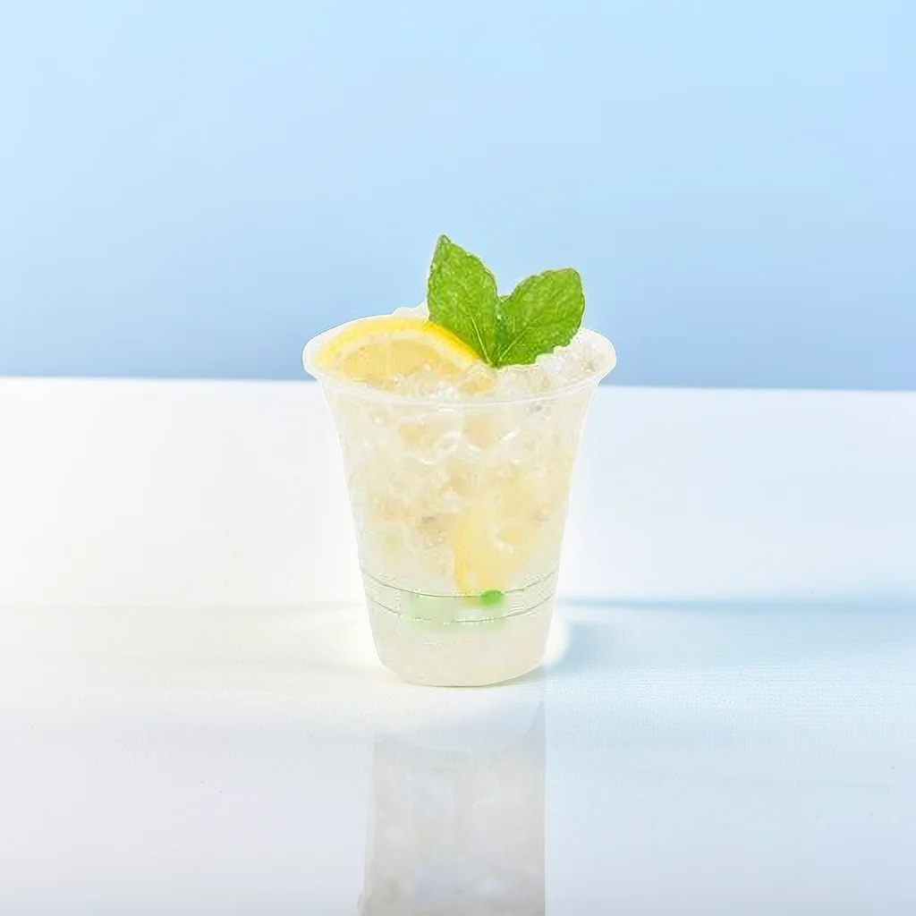 Новый продукт прозрачная 700 мл Одноразовая чашка для кофе кофейная биоразлагаемая