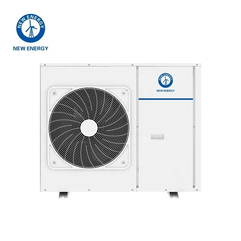 NEW ENERGY factory price 9kw 12kW 20kW R32 DC inverter air to water heat pump cooling and heating system