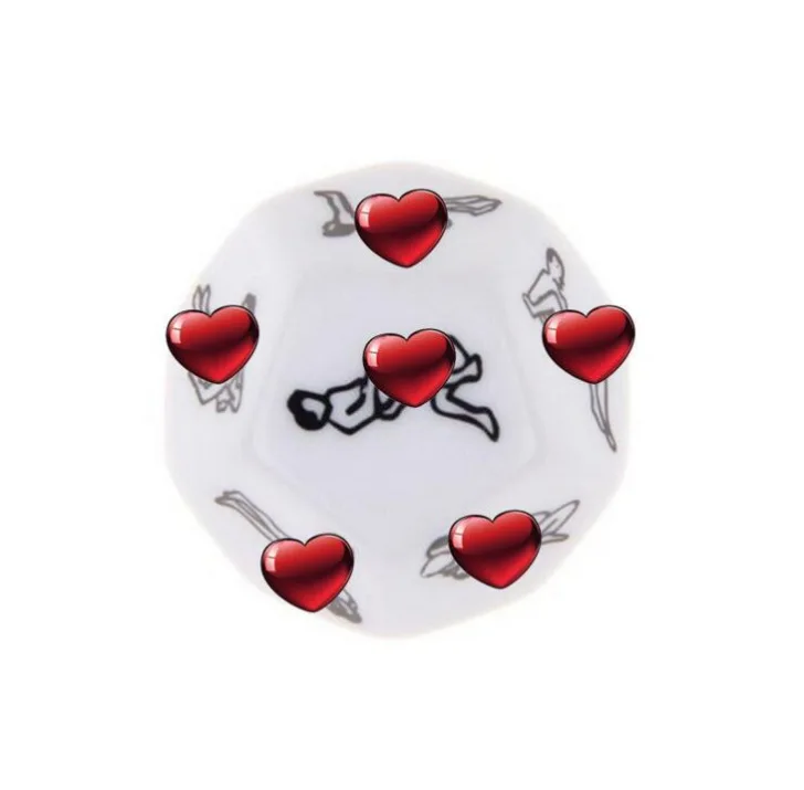 Custom Luminous Sex Dice Toys for Couples Adults Games Romance Love Hunour Flirting Erotic Sexy Shop